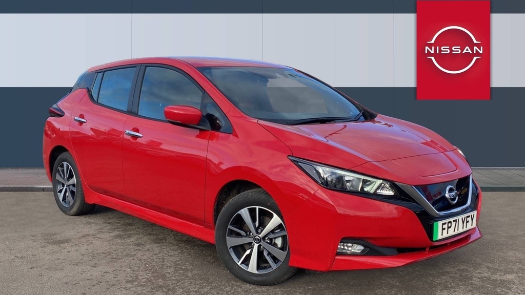 Compare Nissan Leaf Acenta FP71YFY Red