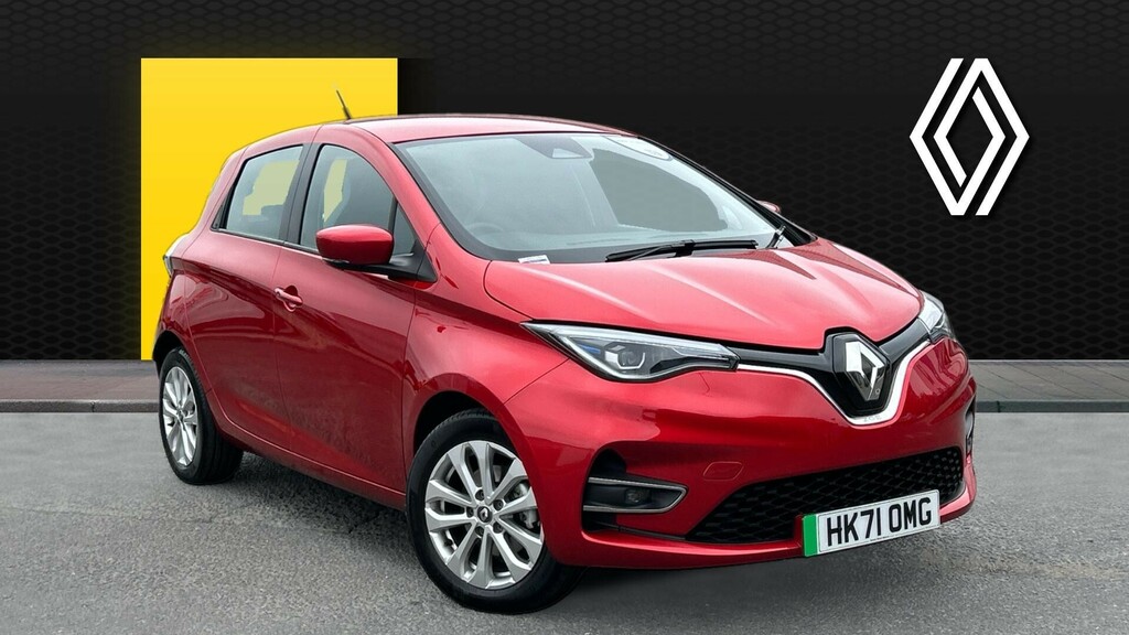 Compare Renault Zoe Zoe Iconic Rapid Charge Ev 50 HK71OMG Red