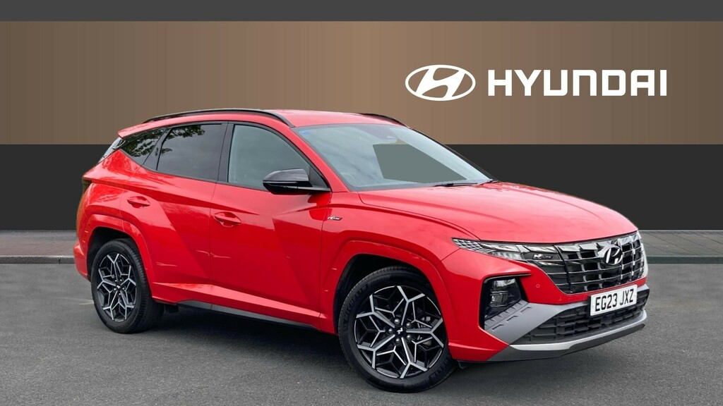 Compare Hyundai Tucson N Line EG23JXZ Red