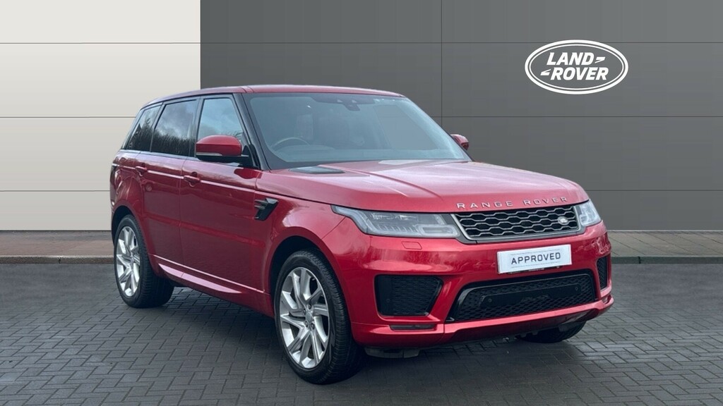 Compare Land Rover Range Rover Sport Range Rover Sport Hse Dynamic D Mhev WJ21BBZ Red