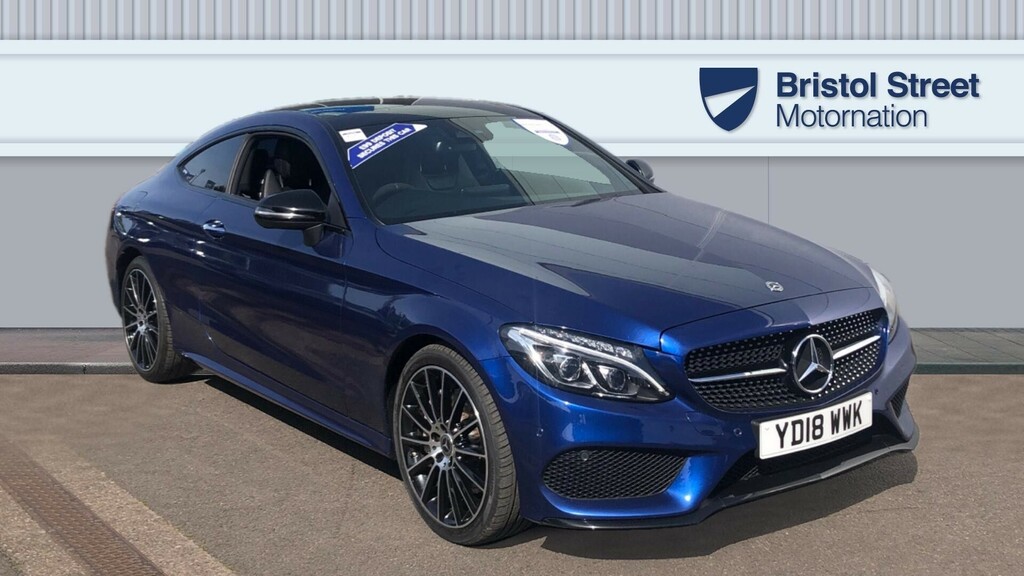 Compare Mercedes-Benz C Class Amg Line YD18WWK Blue