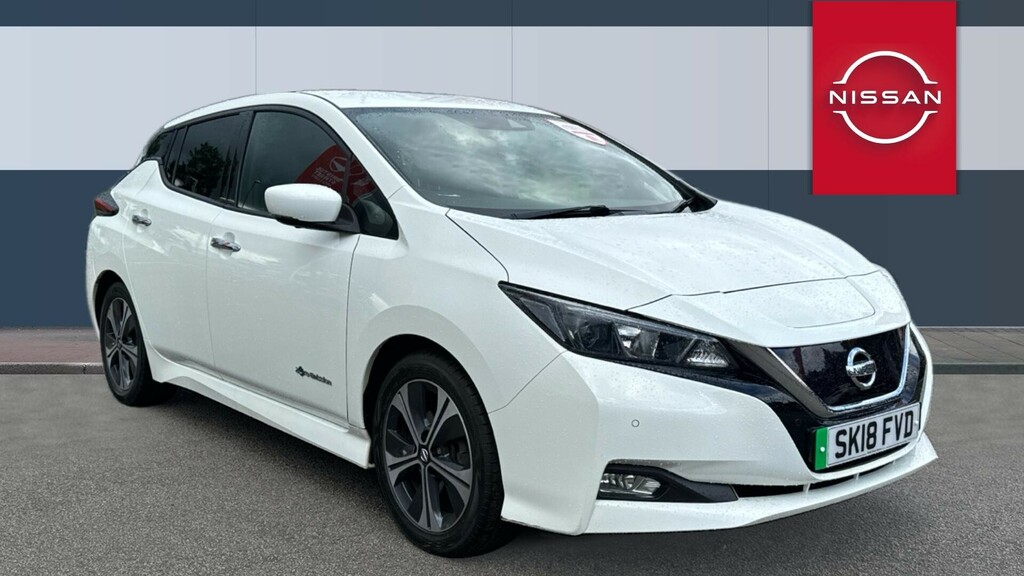 Compare Nissan Leaf N-connecta SK18FVD White