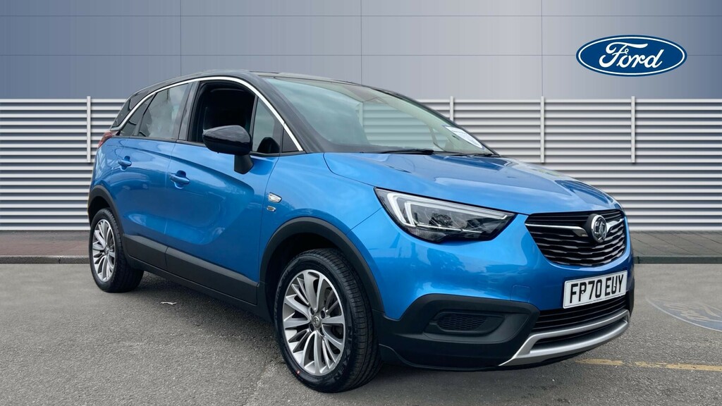 Compare Vauxhall Crossland X Griffin FP70EUY Blue