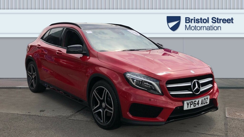 Compare Mercedes-Benz GLA Class Amg Line YP64AOZ Red