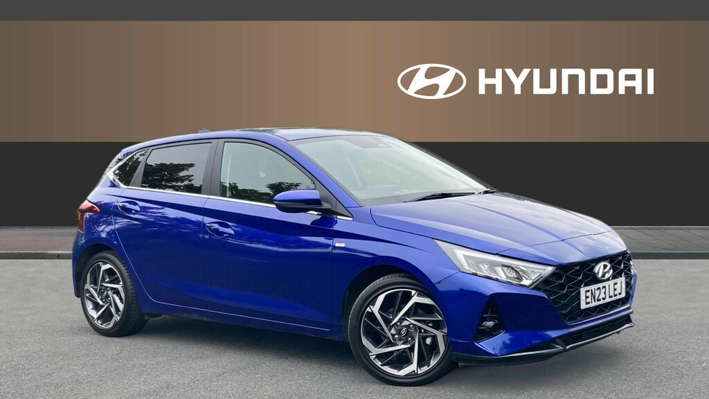 Hyundai I20 Premium Blue #1