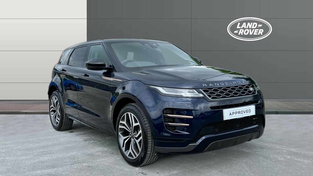Compare Land Rover Range Rover Evoque R-dynamic Hse KR22NXW Blue