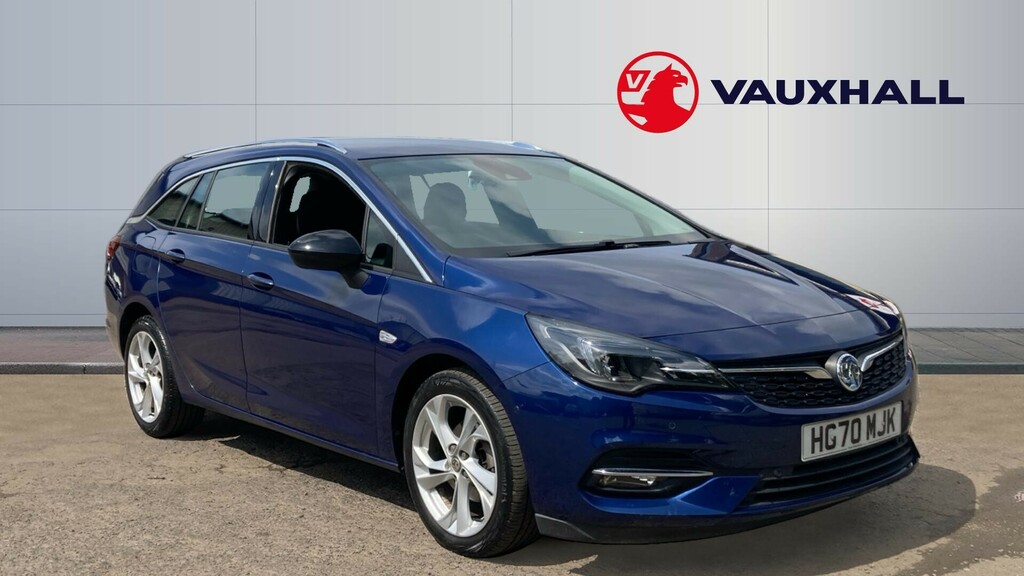 Compare Vauxhall Astra Sri Nav HG70MJK Blue