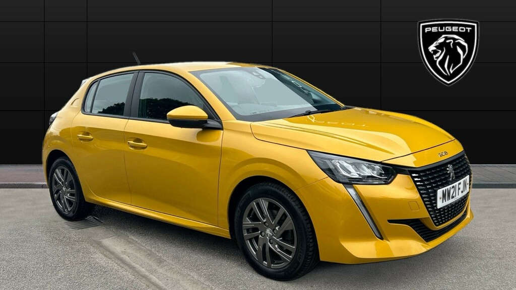 Compare Peugeot 208 Active Premium MW21FJN Yellow