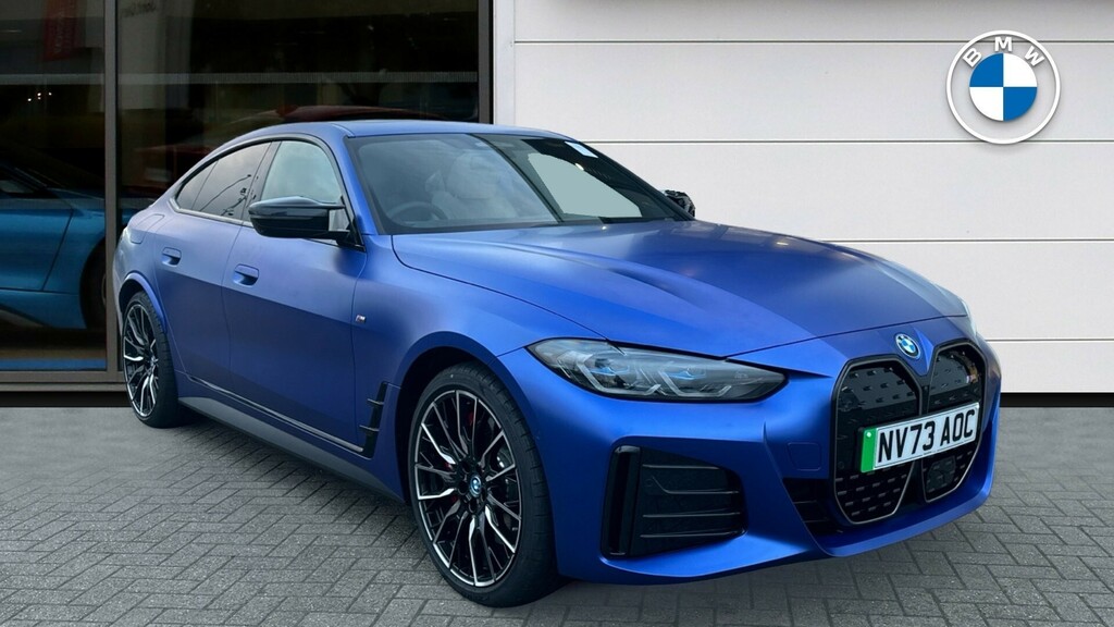 BMW i4 M50 Blue #1