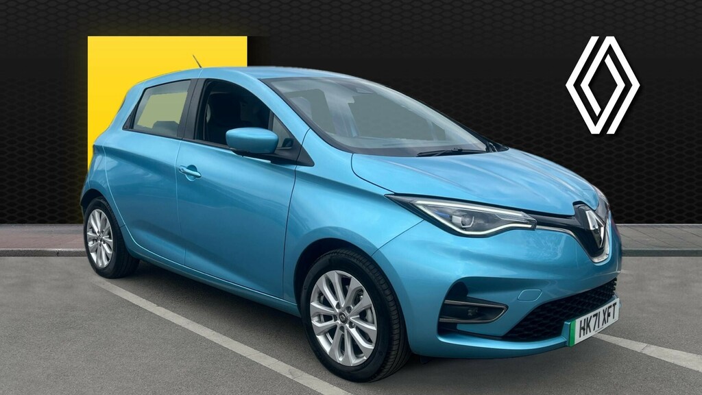 Compare Renault Zoe Iconic HK71XFT Blue