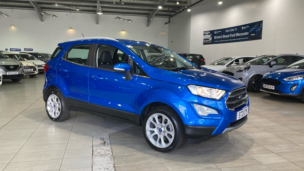 Ford Ecosport Titanium Blue #1