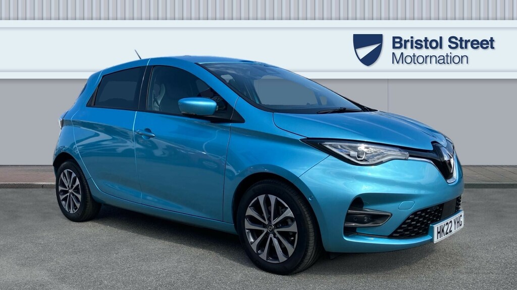 Compare Renault Zoe Gt Line HK22YHG Blue