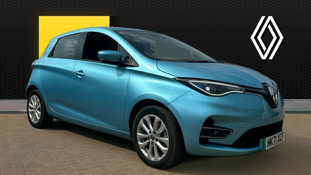 Compare Renault Zoe Iconic HK71XGF Blue