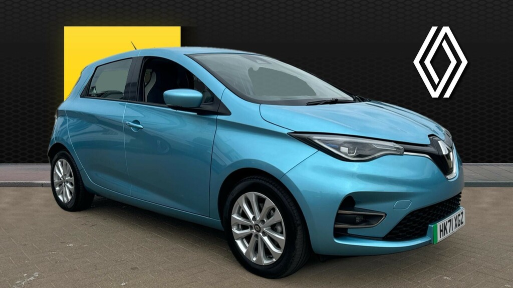 Compare Renault Zoe Iconic HK71XGZ Blue