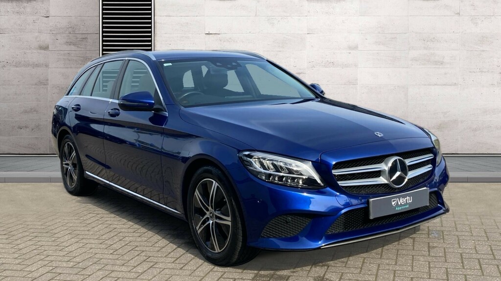 Compare Mercedes-Benz C Class Sport YF19PNZ Blue