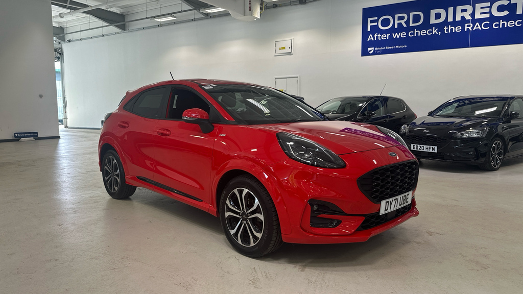 Compare Ford Puma St-line DY71UBE Red