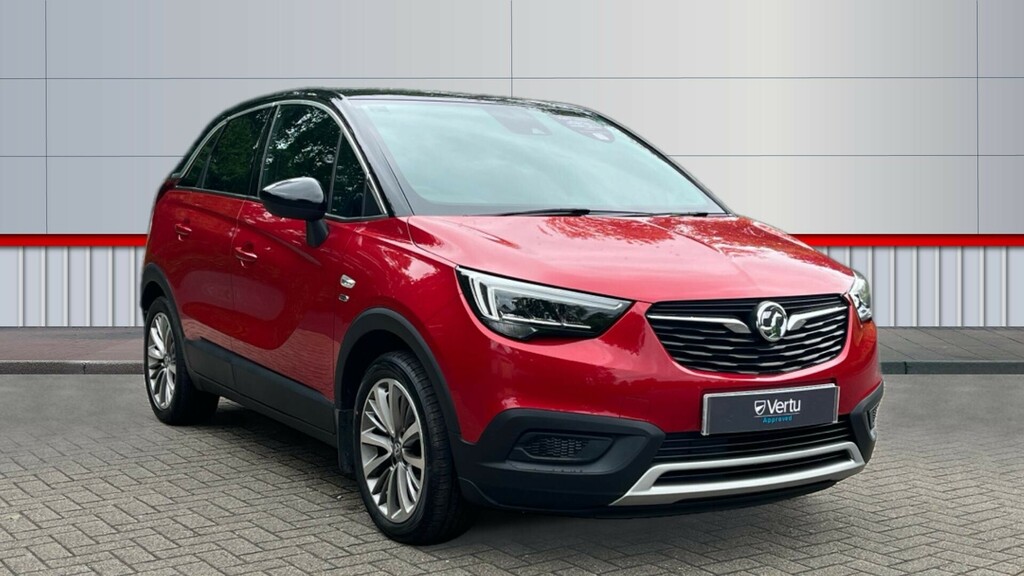 Compare Vauxhall Crossland X Griffin NA70UVP Red