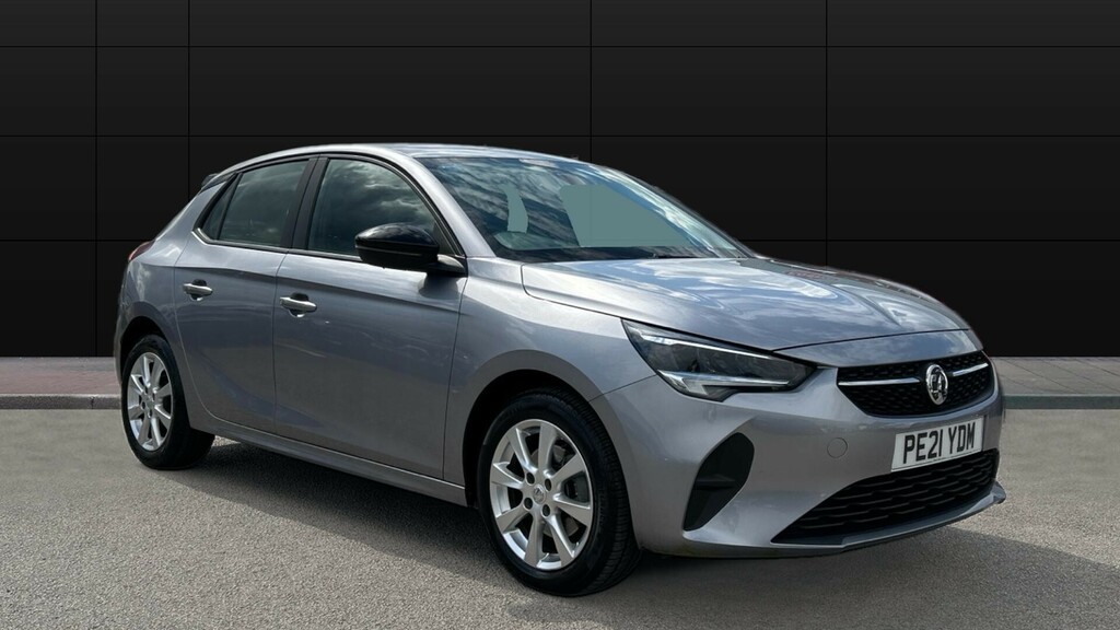 Compare Vauxhall Corsa Se Premium PE21YDM Grey