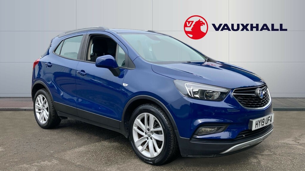 Compare Vauxhall Mokka X Design Nav HY19UFA Blue