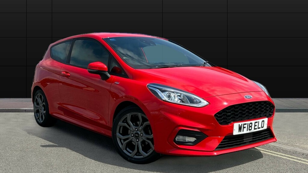 Compare Ford Fiesta St-line WF18ELO Red