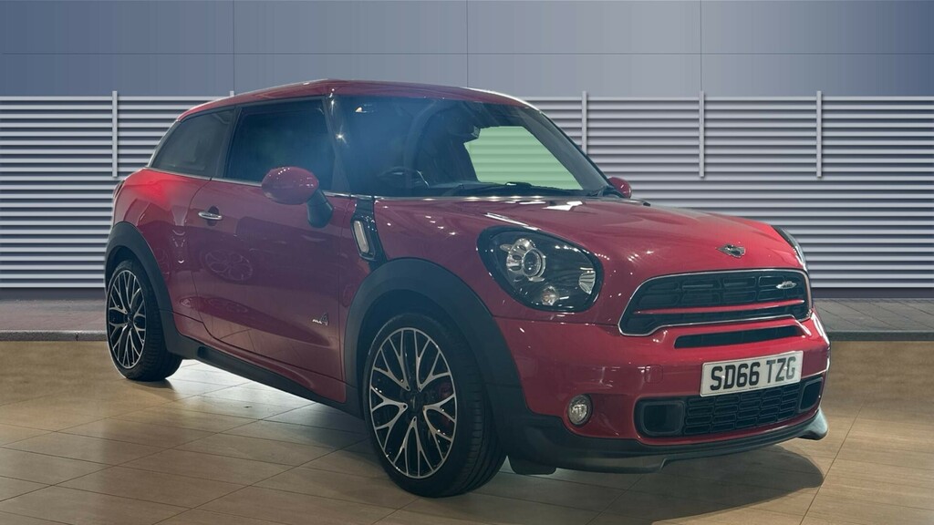 Compare Mini Paceman John Cooper Works SD66TZG Red