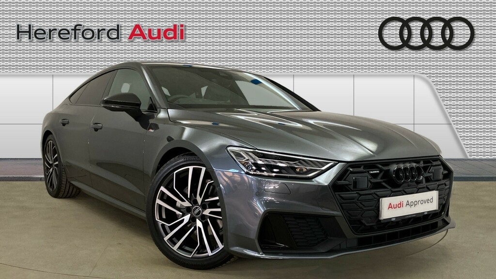Compare Audi A7 Black Edition VN73FYU Grey
