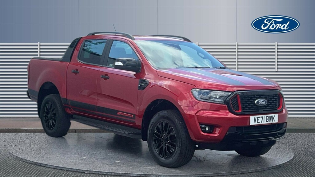 Compare Ford Ranger Wildtrak VE71BWK Red