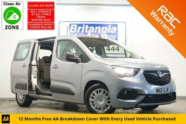 Compare Vauxhall Combo 1.2 Edition XL Long 7 Seater 110 Bhp WN21OJR Grey