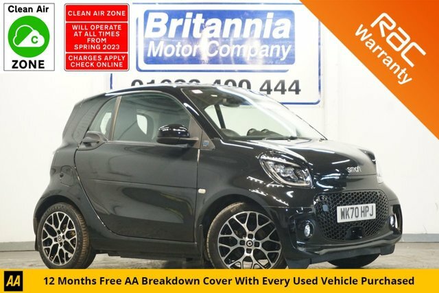 Smart Fortwo Coupe Prime Exclusive Pev 81 Bhp Black #1