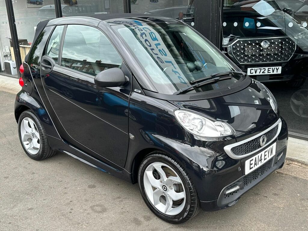 Smart Fortwo Cabrio Convertible 1.0 Mhd Pulse Cabriolet Softtouch Euro Black #1