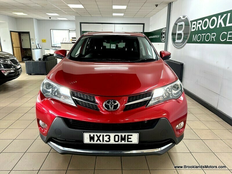 Compare Toyota Rav 4 2.2 D-4d Icon Awd 3X Services, Sat Nav Reverse WX13OME Red