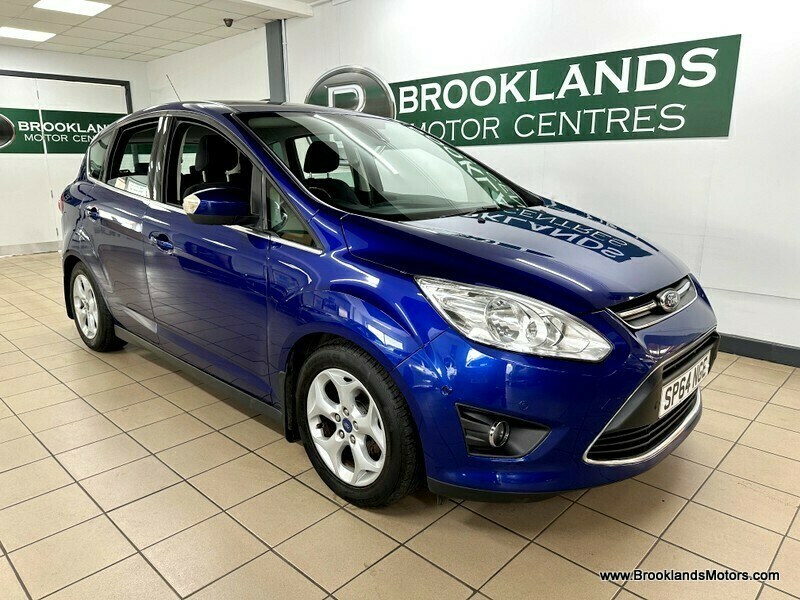 Compare Ford C-Max 1.0 Zetec 4X Services 35 Road Tax SP64NGE Blue