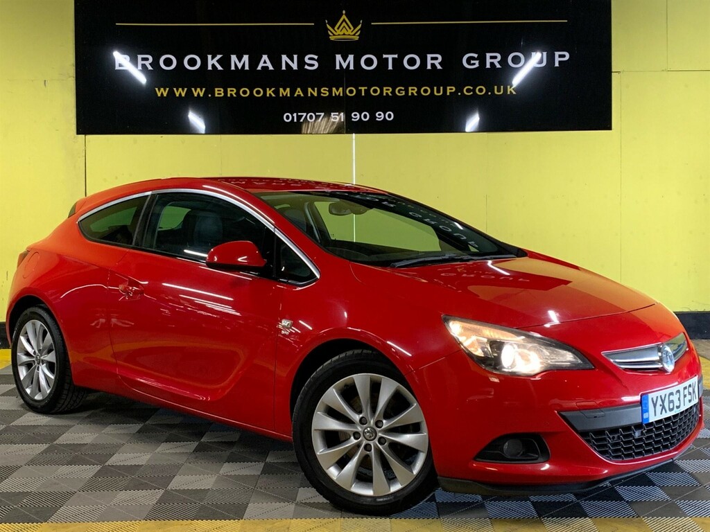 Compare Vauxhall Astra GTC 1.4T Sri Euro 5 Ss YX63FSK Red