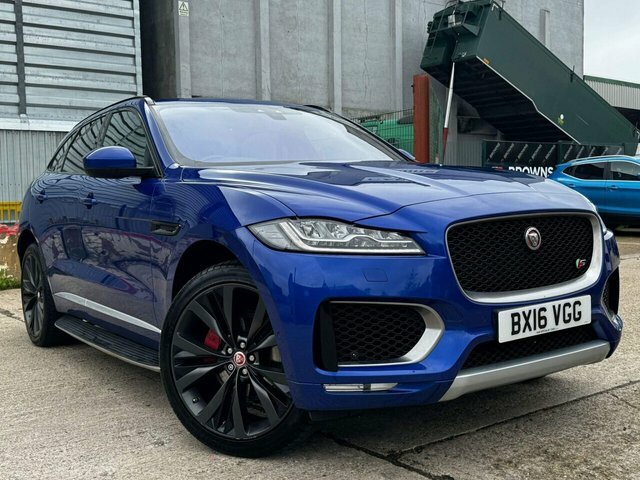 Compare Jaguar F-Pace F-pace V6 First Edition Awd D BX16VGG Blue
