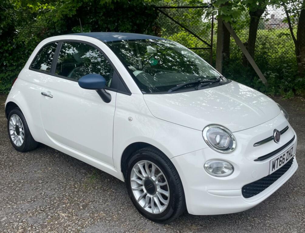 Compare Fiat 500 1.2 New 500 1.2 69Hp Denim Edition 2016 MT66ZHZ White