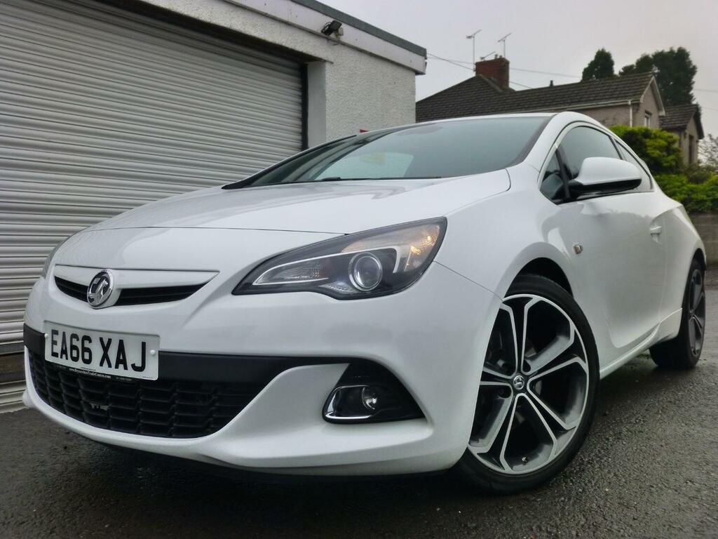 Compare Vauxhall Astra GTC Astra Gtc Limited Edition T EA66XAJ White