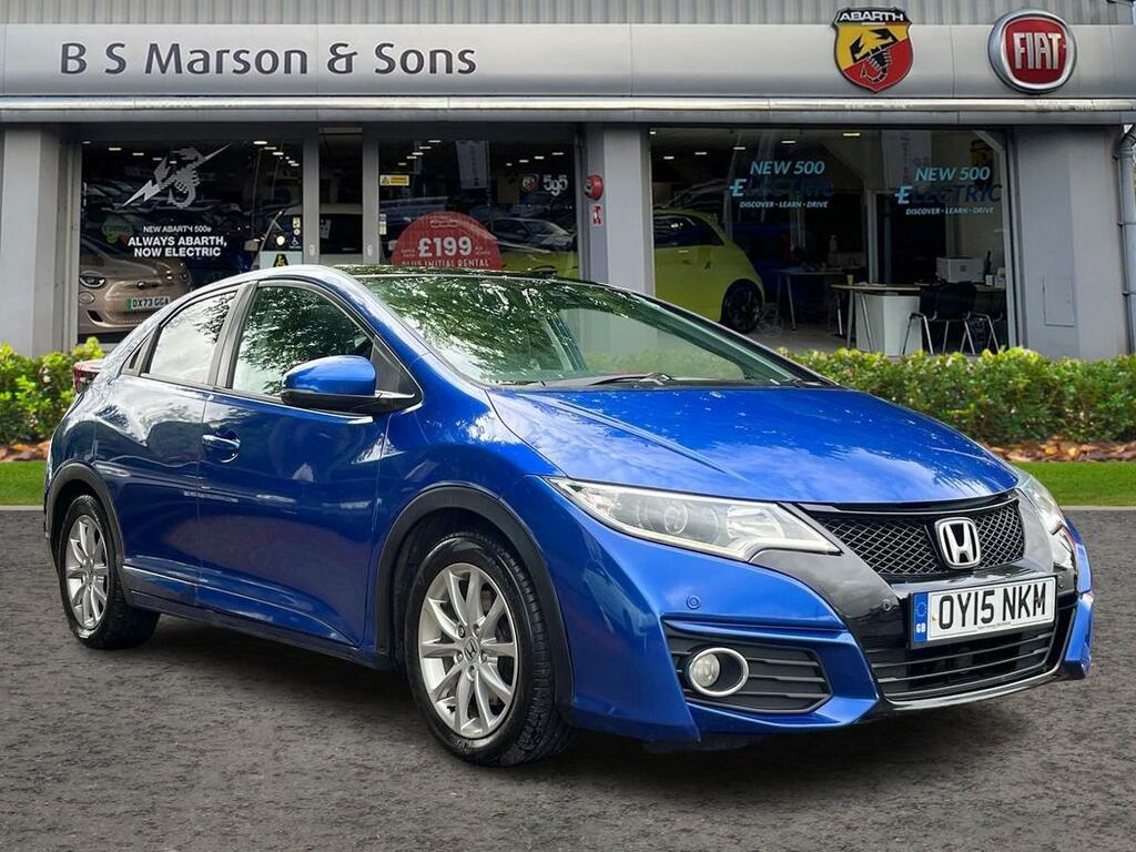 Compare Honda Civic 1.6 I-dtec Sr Euro 5 Ss OY15NKM Blue