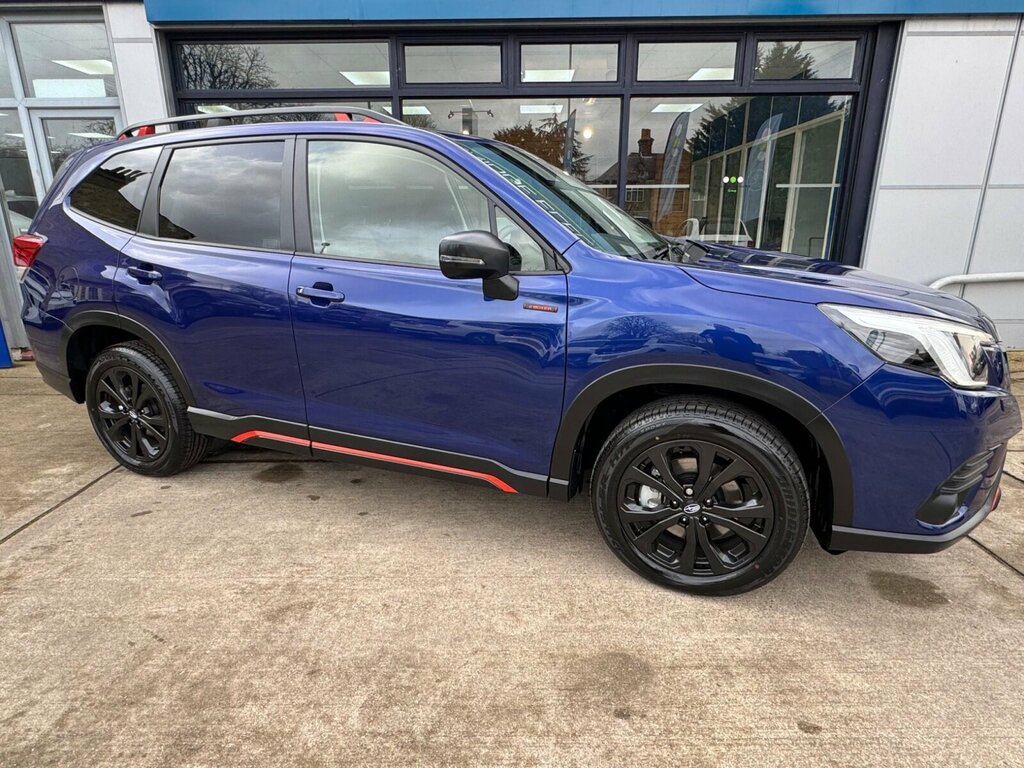 Compare Subaru Forester 2.0 E-boxer Sport Lineartronic 4Wd Euro 6 Ss AF24ZRR Blue