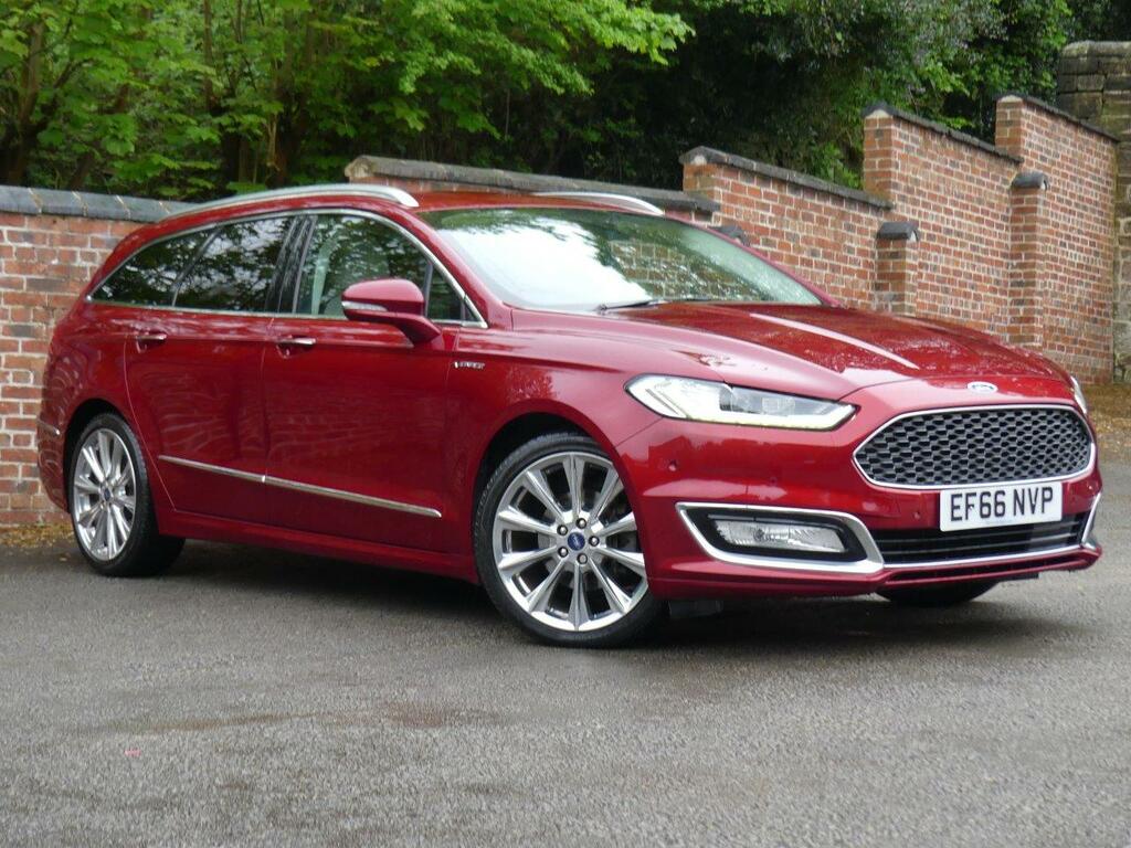 Compare Ford Mondeo Ford Mondeo 6616 2.0 Tdci 180Ps Vignale Estate EF66NVP Red