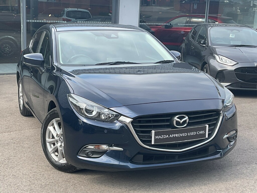 Compare Mazda 3 2.0 Se-l Nav YE66KHX Blue