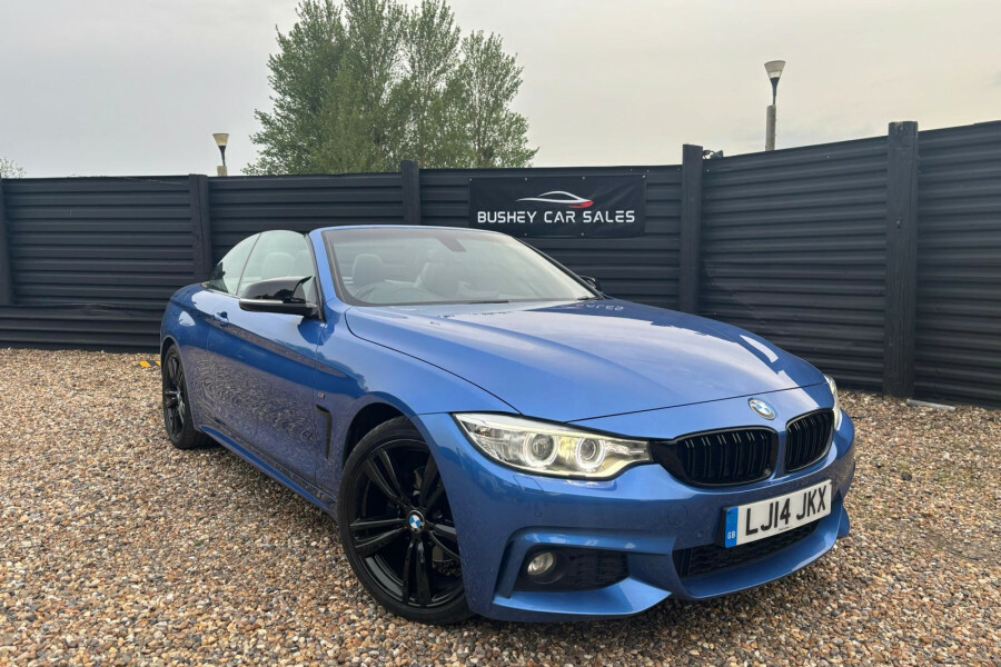 BMW 4 Series Convertible Blue #1