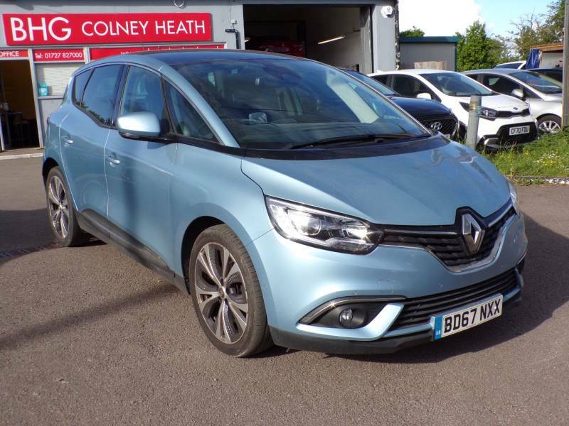 Compare Renault Scenic 1.2 Tce 130 Dynamique S Nav BD67NXX Blue