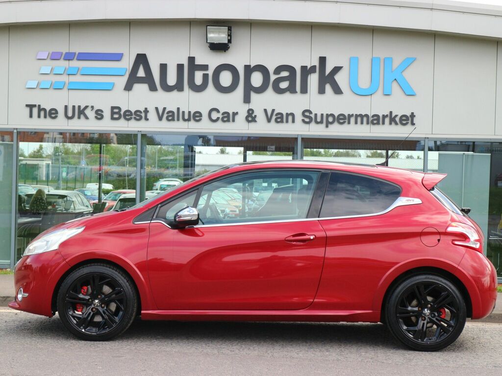 Compare Peugeot 208 1.6 Thp Gti Limited Edition 200 Bhp GD14NXP Red