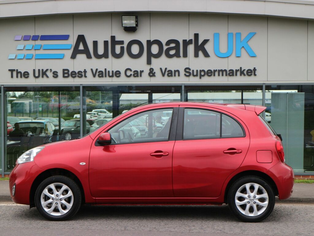 Compare Nissan Micra 1.2 Acenta 79 Bhp MW14WHL Red