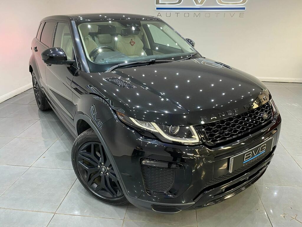 Compare Land Rover Range Rover Evoque Td4 Hse Dynamic Lux OW16LUB Black