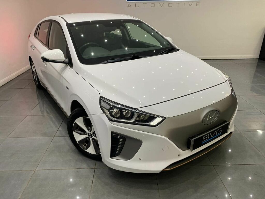 Compare Hyundai Ioniq Premium Se AJ67JZO White
