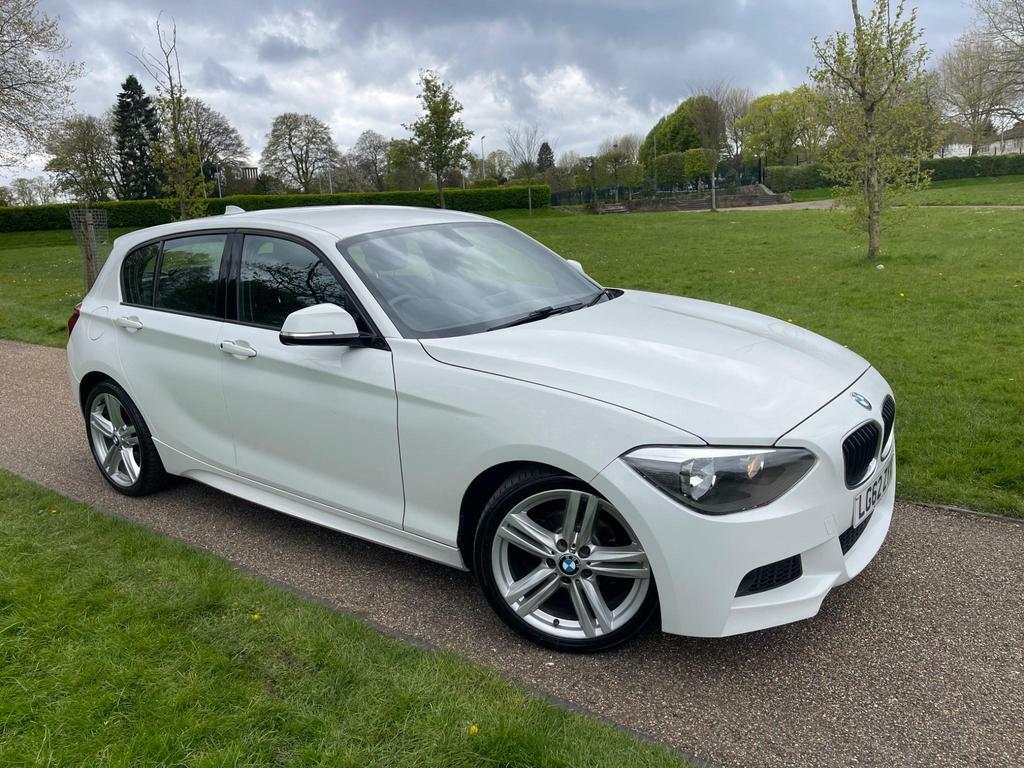 Compare BMW 1 Series 2.0 118D M Sport Euro 5 Ss LG62ZYX White