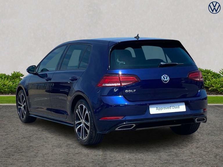 Compare Volkswagen Golf Mk7 Facelift 1.5 Tsi R-line Evo 150Ps Dsg GP18OLH Blue