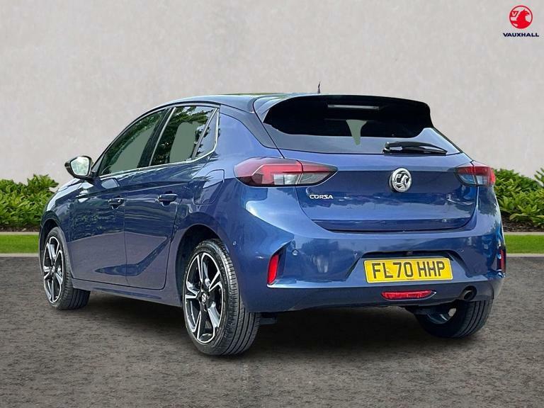 Compare Vauxhall Corsa 1.2 Turbo Elite Nav Premium Euro 6 Ss FL70HHP Blue
