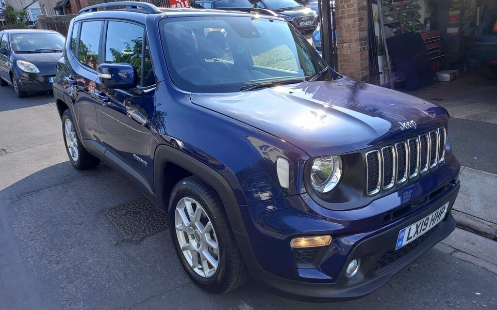 Compare Jeep Renegade 1.3 Gse T4 Longitude Ddct Euro 6 LX19HHP Blue